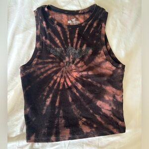 Hollister tank too with tie die effect